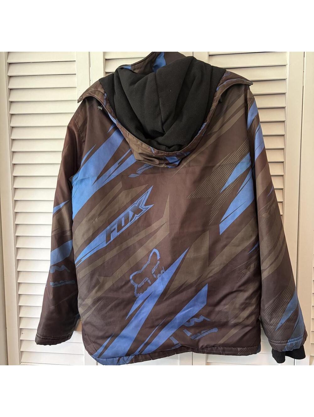 Fox Racing FX1 Blue Snow Jacket - Picture 2 of 3